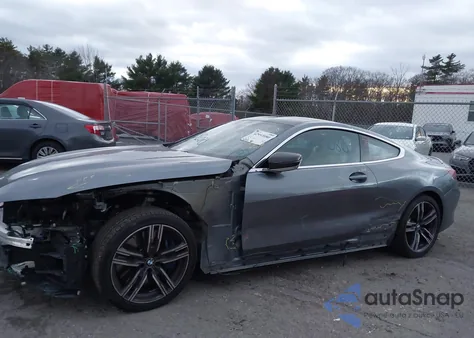 2022 BMW M850I xDrive из США, поврежденный, VIN WBABC4C06NCJ55156